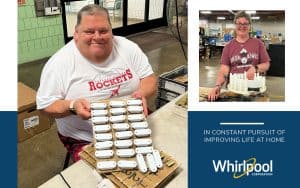 Individuals at Brookhill Industries provide sub-assembly work for Whirlpool, Ottawa